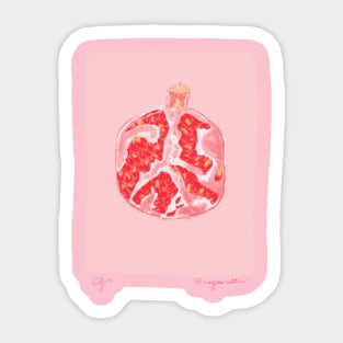 Pomegranate Sticker